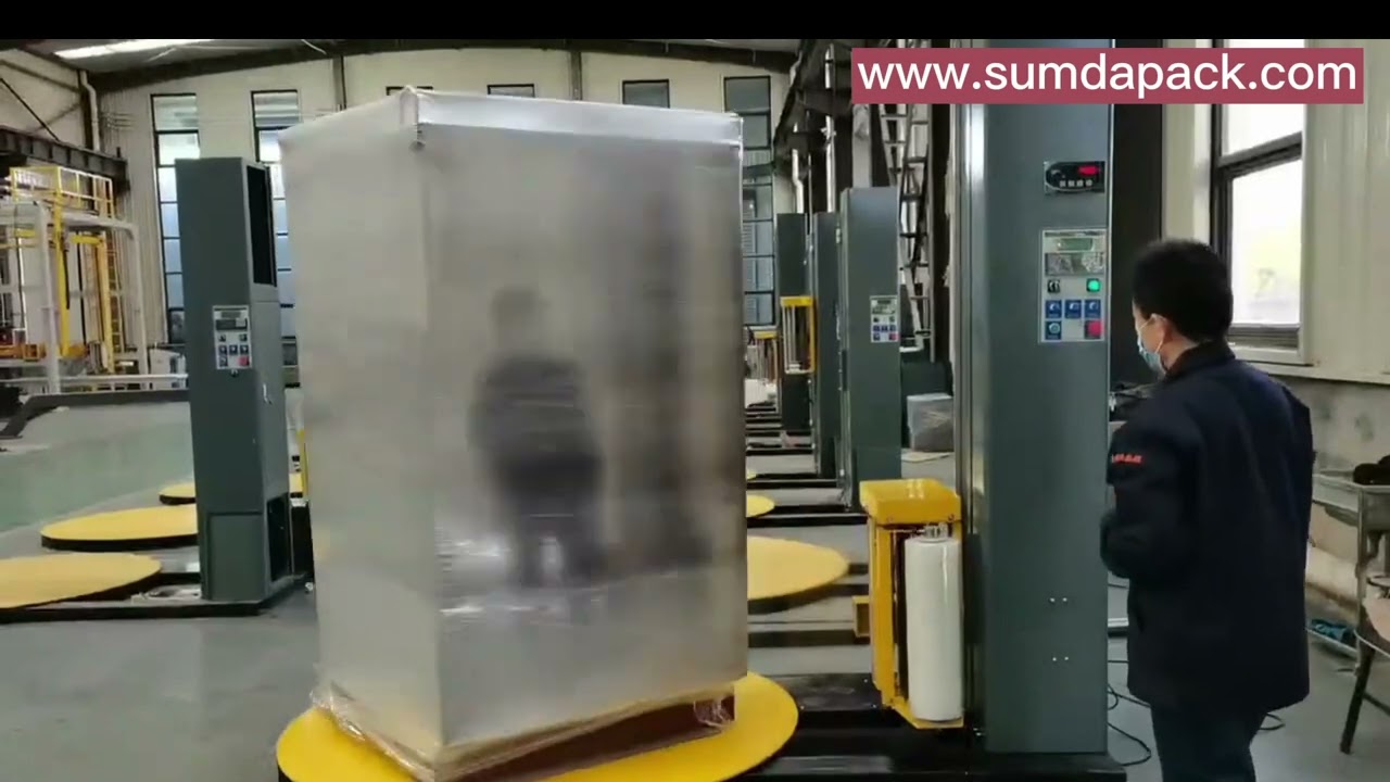 Revolutionary Pallet Wrapping Machine Unbeatable Price And Built In