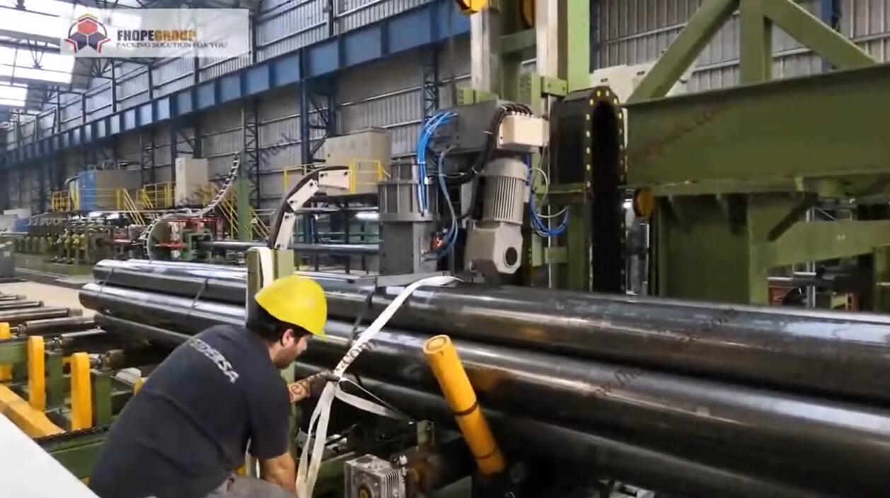 steel pipe strapping machine 4 SHJLPACK