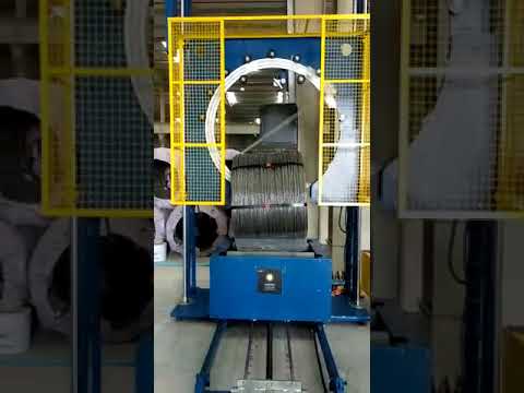 Coil Wrapping Machine for Vertical Applications Coil Wrapping Machine for Vertical Applications