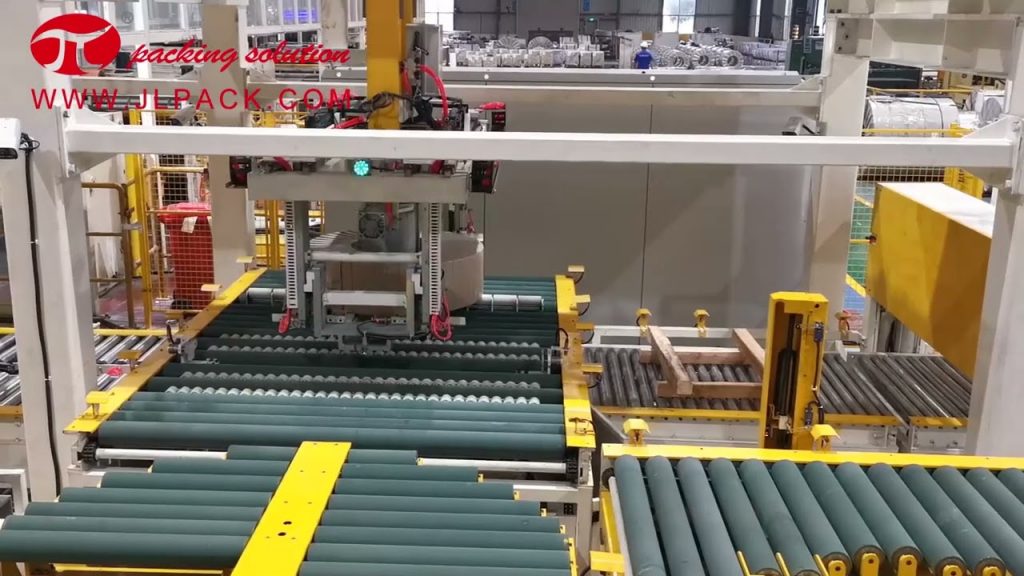 “Innovative Solution: Streamlined and Efficient Packaging Line for Steel Slit Coils”