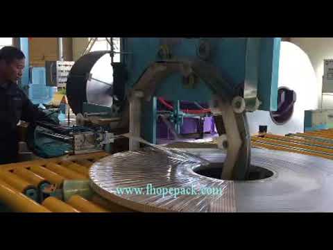 “Revolutionary Coil Packaging Line: Streamlining Steel Coil Delivery with Advanced Automation and Efficiency”