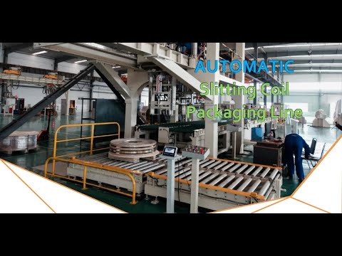 “Innovative Solution: Enhanced Packaging Line for Steel Slitting Coils”