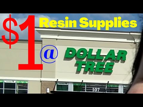 “Unbeatable Dollar Deals: Essential Resin Craft and Mold Making Supplies at Dollar Tree!”