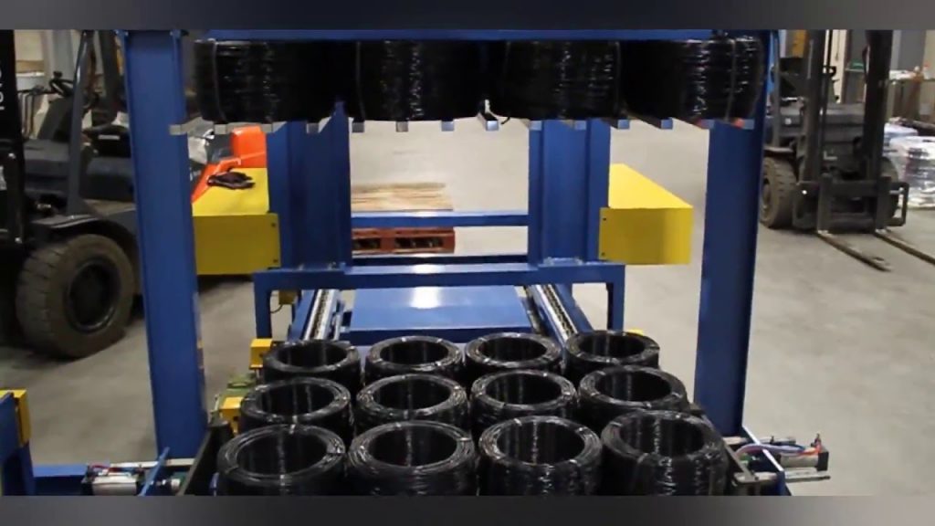 “Revolutionary Coil Packing Line: Streamlined Bagging, Boxing, and Palletizing for Unmatched Efficiency”