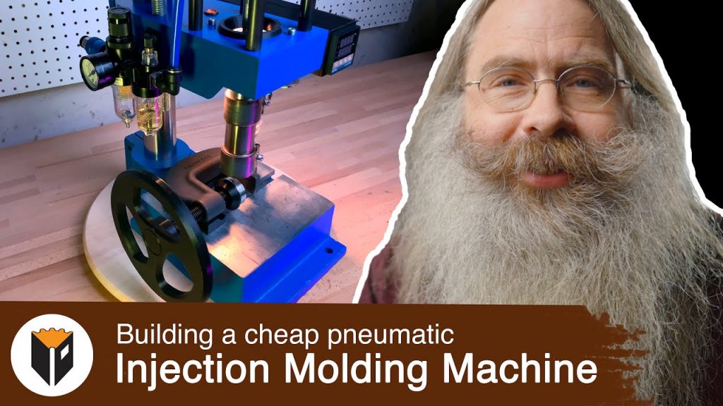 “Unleash Your Creativity: Transform a Budget Pneumatic Press into Your Own Injection Molding Machine!”