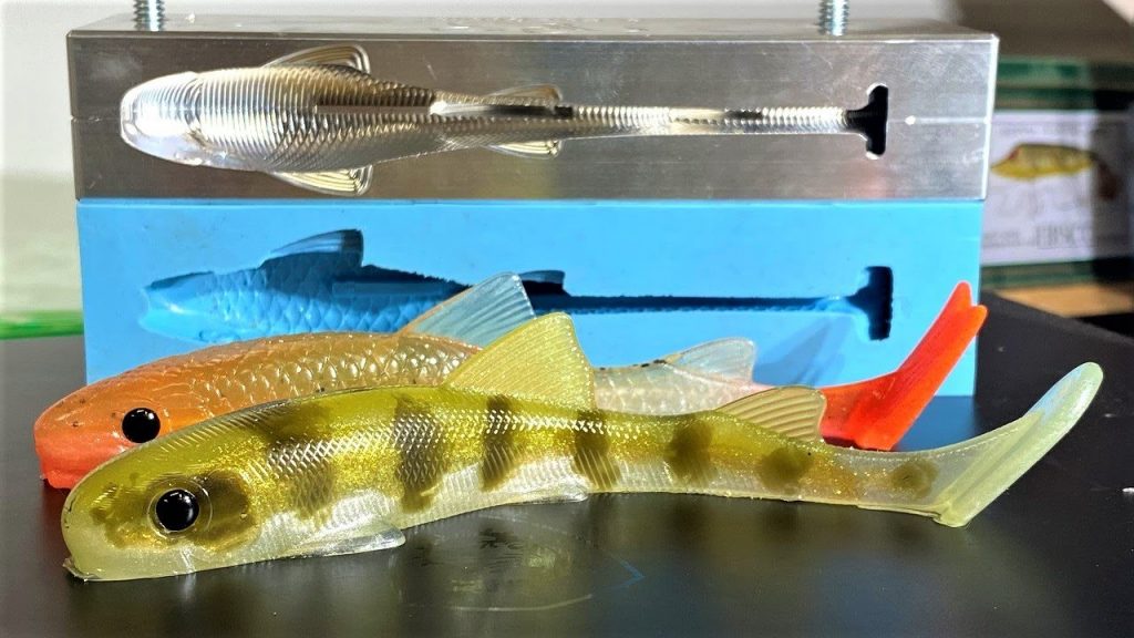 “Innovative Aluminum Open Belly Pour SwimBait Mold: Unleashing Unmatched Lure Action!”