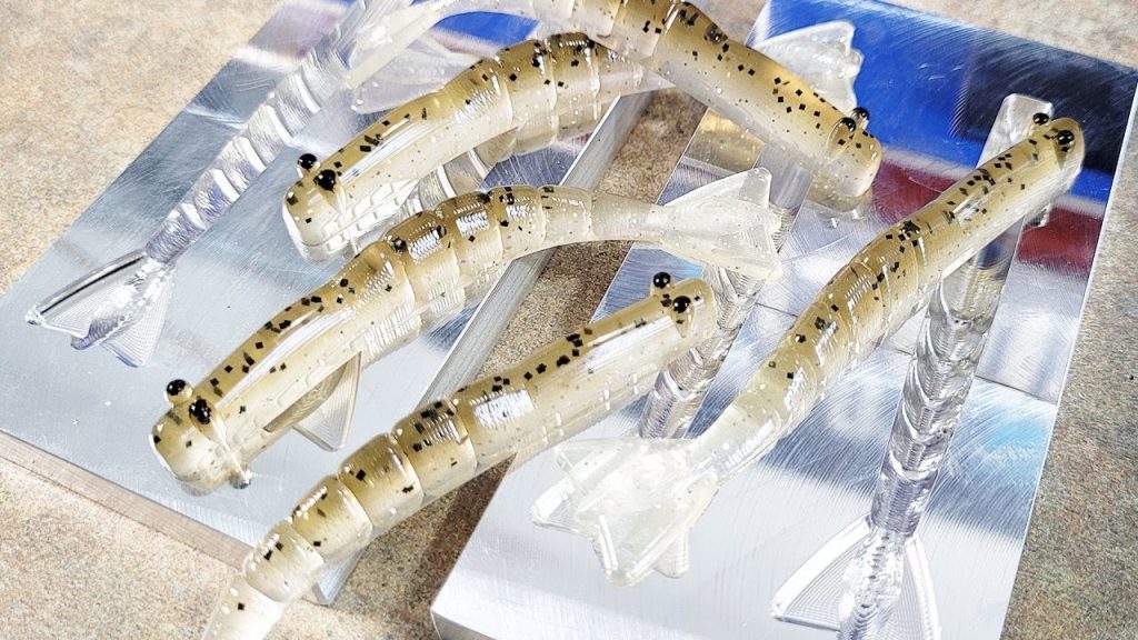 Introducing the Innovative Open Pour SHRIMP Mold: Unleash Your Angling Potential with Angling Ai’s Game-Changing New Mold!