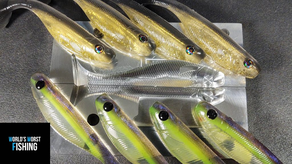 “Master the Waters with the Game-Changing 4-INCH HAND POUR Swimbait Mold – Unleash Your Awe-Inspiring Fishing Skills!”