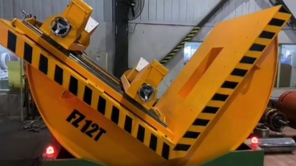 “Revolutionary 12-Ton Electric Injection Mold Flipper: Unparalleled 90° Rotation Power!”