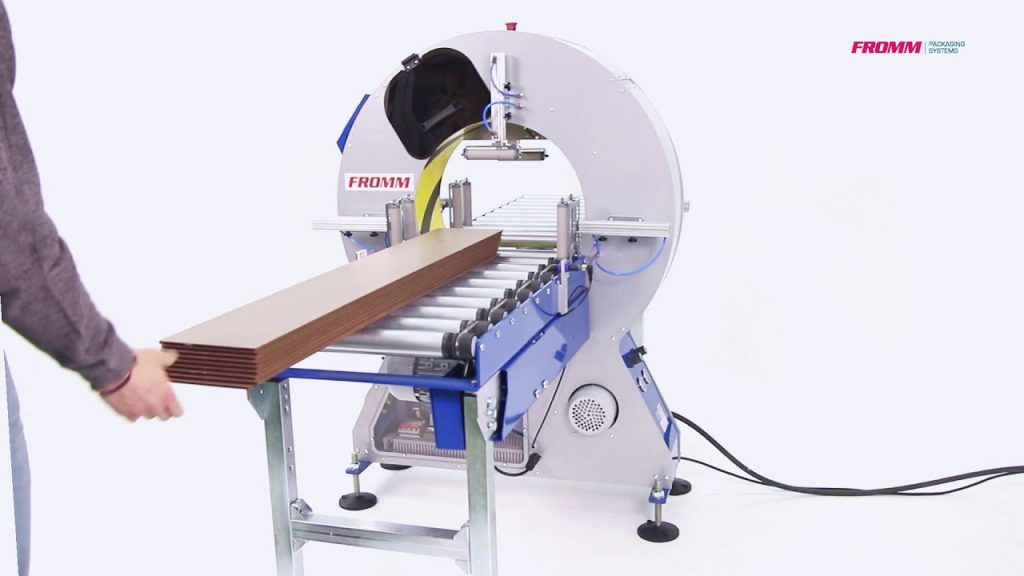 Automatic Inline Orbital Stretch Wrapper for Efficient Packaging