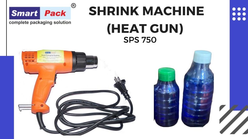Compact Heat Gun Shrink Wrap Machine