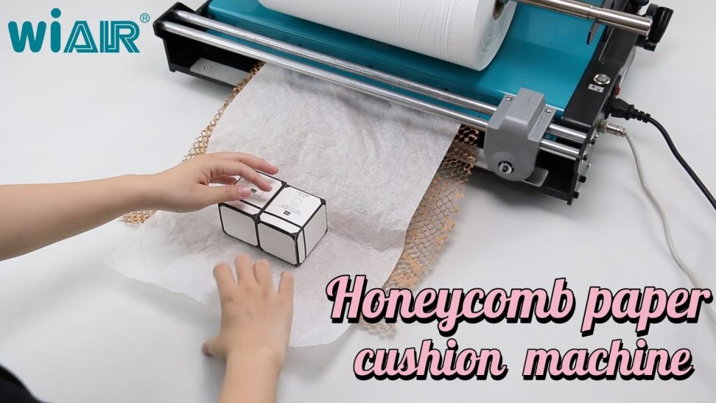 Compact Honeycomb Paper Cushion for Protective Packaging and Wrapping
