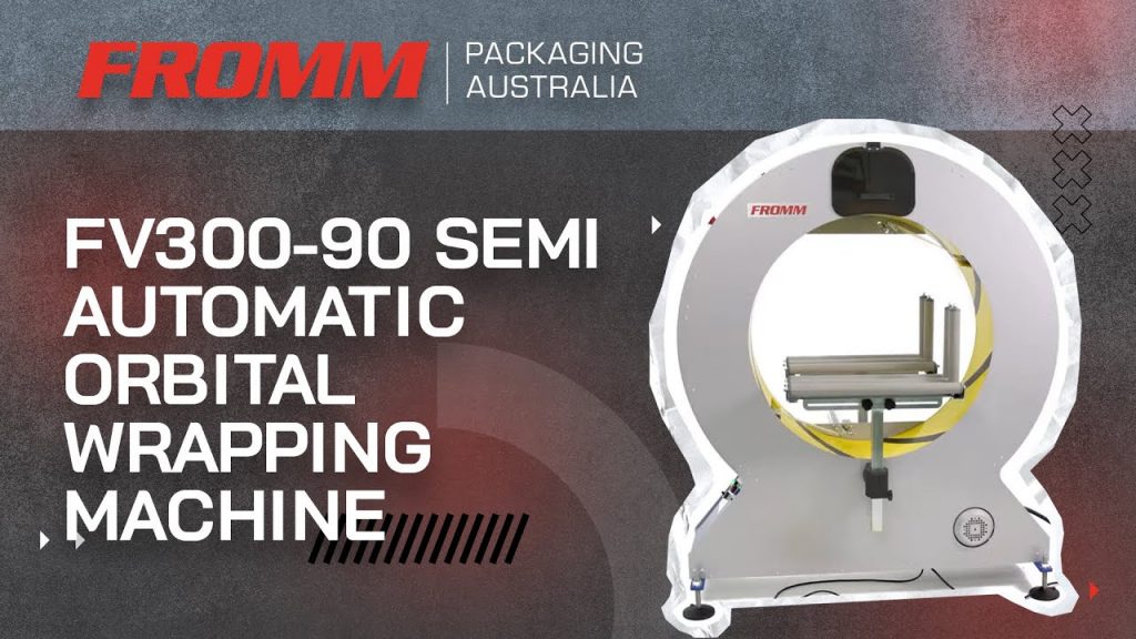 “Compact Semi Automatic Wrapping Machine with Orbital Function”