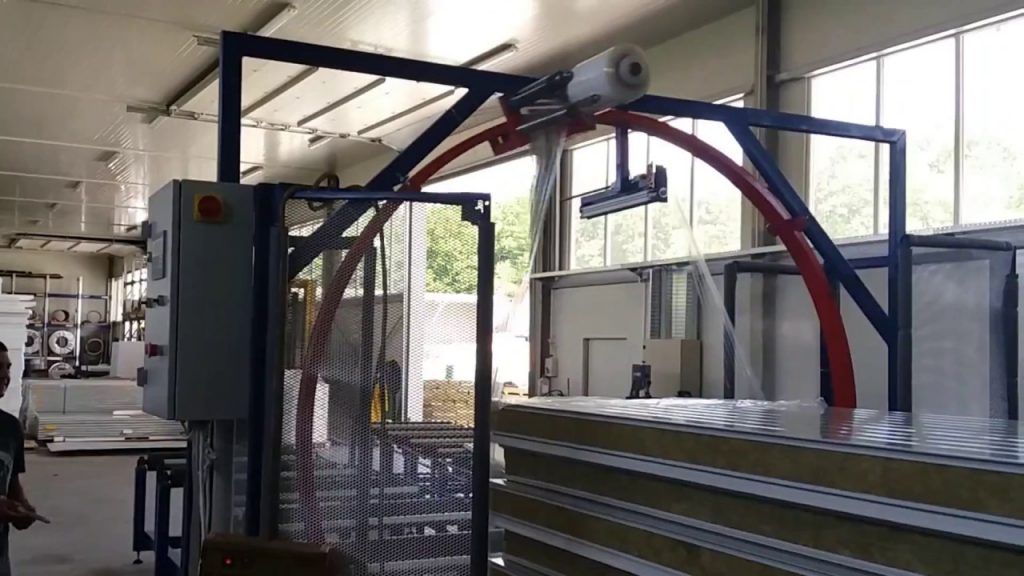 Compact Stretch Wrapper OW1300 for Efficient Packaging