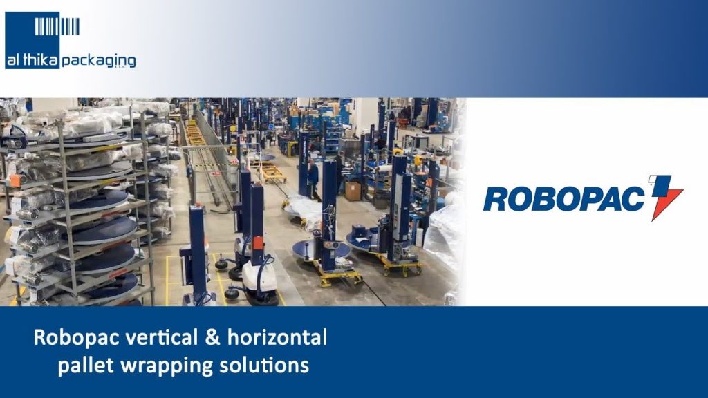 Compact pallet wrapping solutions by Al Thika Packaging. Compact pallet wrapping solutions by Al Thika Packaging.