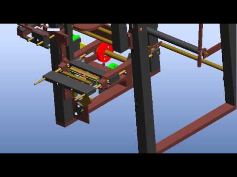 Continual motion 3D model of VFFS machine’s horizontal assembly by Salman Khan.