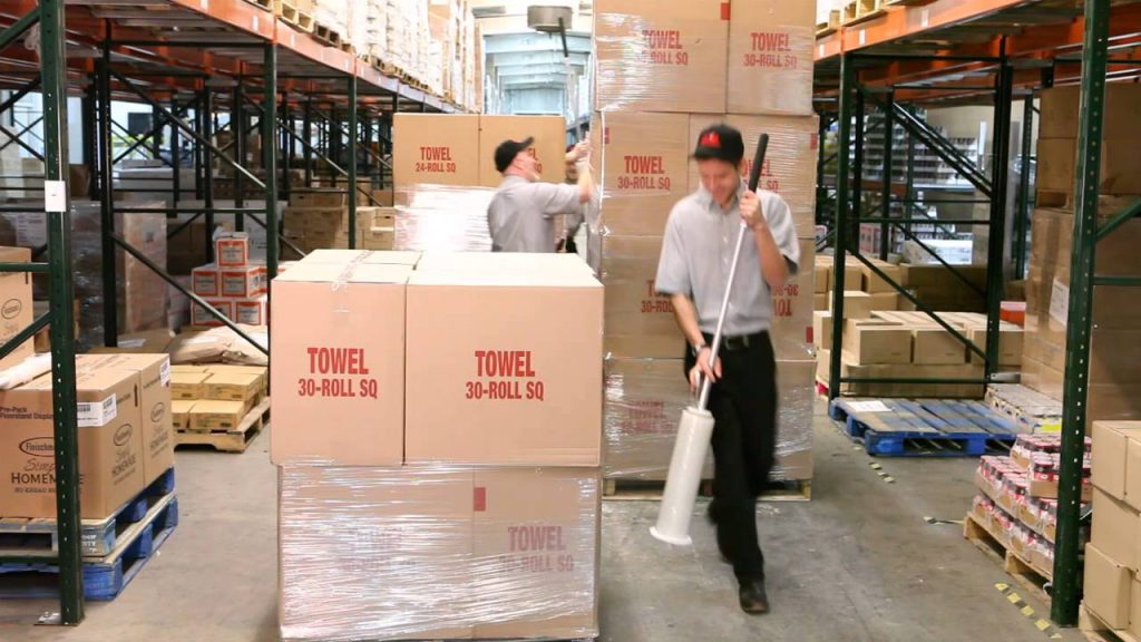 Effortless, Efficient Stretch Wrap Dispenser