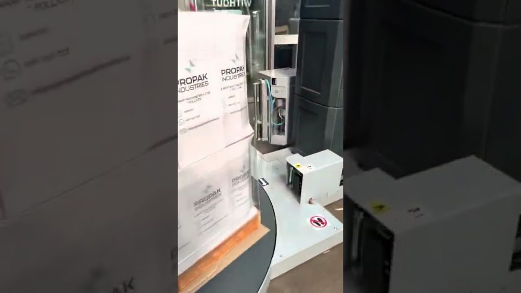 Fully automated wrapping solutions by Propak Industries.