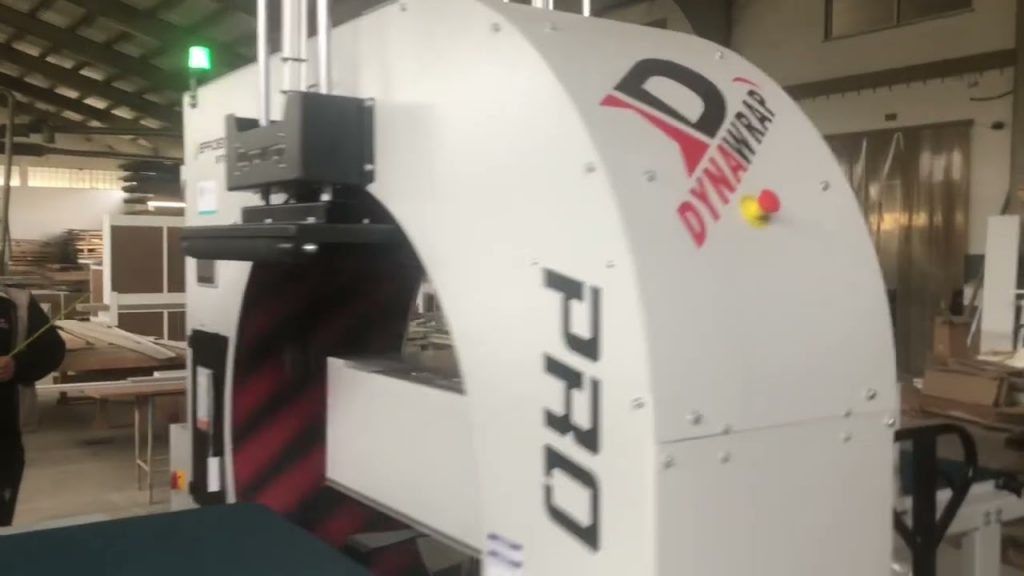 Orbital Wrapping Machine Enhances Cabinet Packaging Efficiency