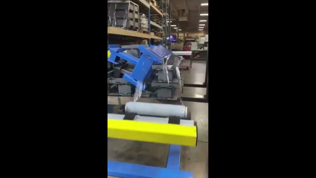 Portable Horizontal Pallet Wrapper – Compact and Convenient