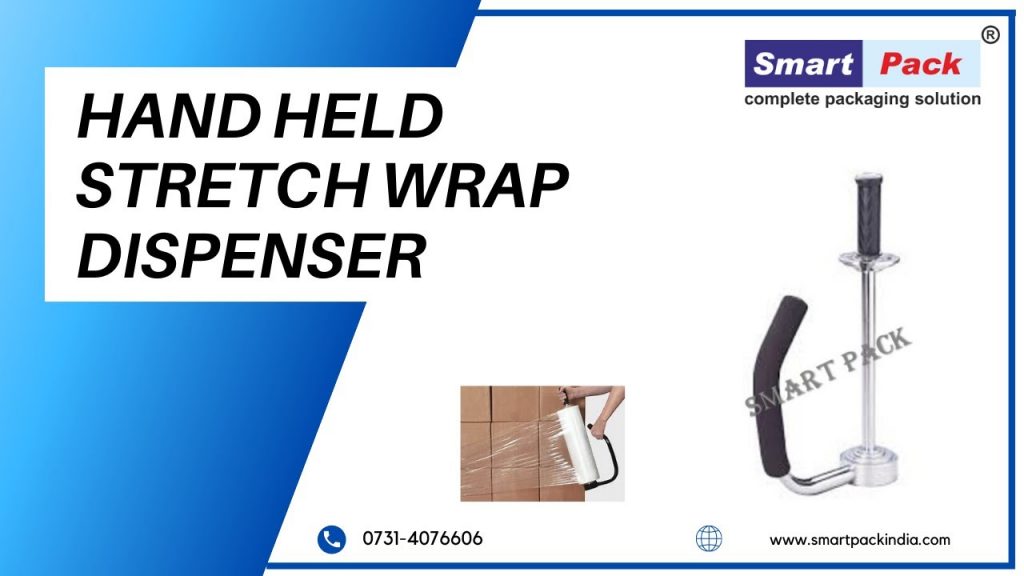 Portable Stretch Wrap Dispenser for Efficient Stretch Wrapping