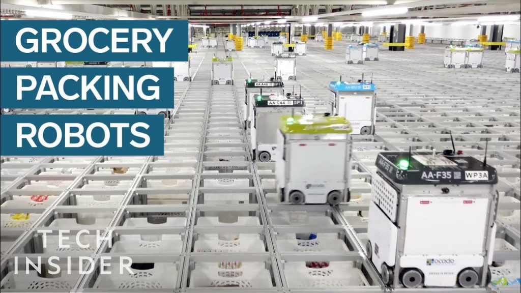 Robots Efficiently Packing Thousands of Groceries in Warehouse Robots Efficiently Packing Thousands of Groceries in Warehouse