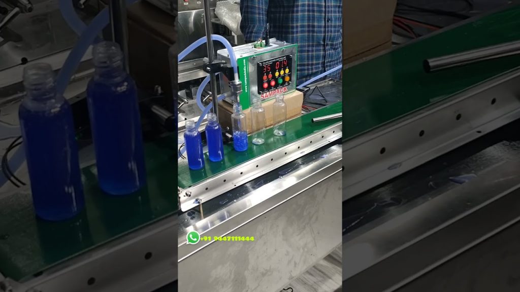 “Revolutionary Bottle Filling: Advanced Automatic Liquid Filling Machine for Efficient Packing”