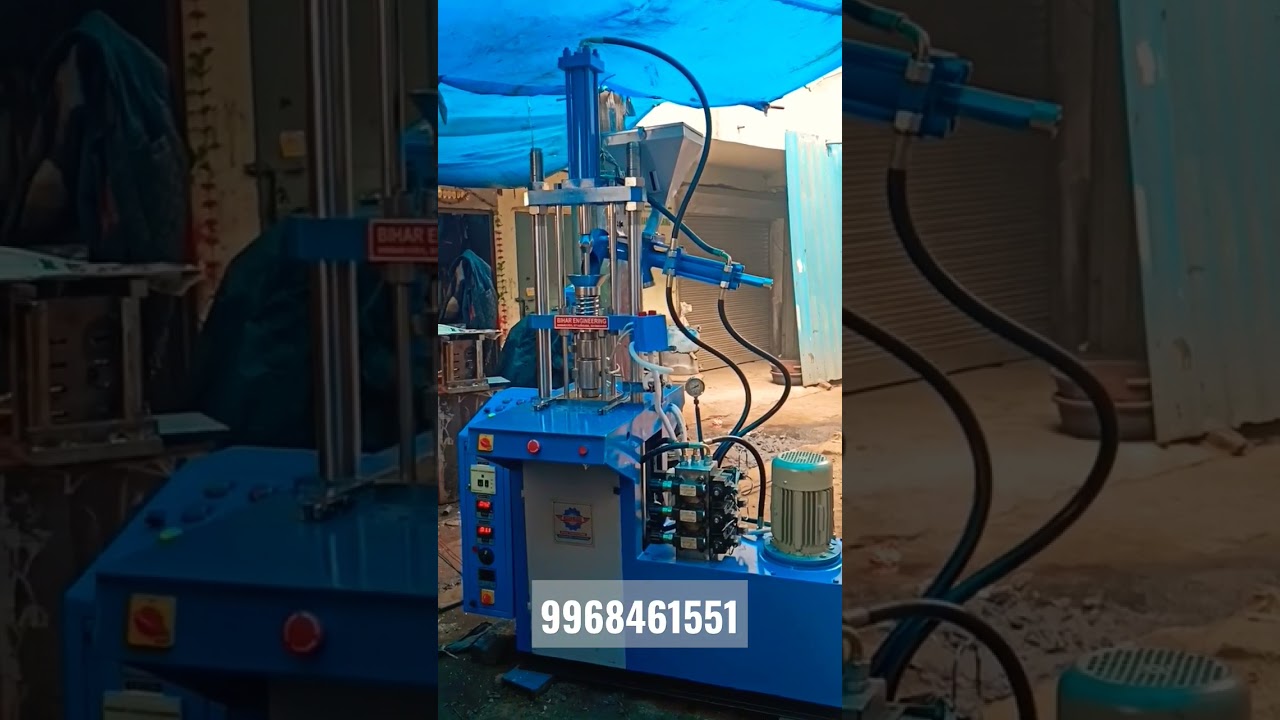 "Revolutionary Plunger-Style Vertical Plastic Molding Machine ...