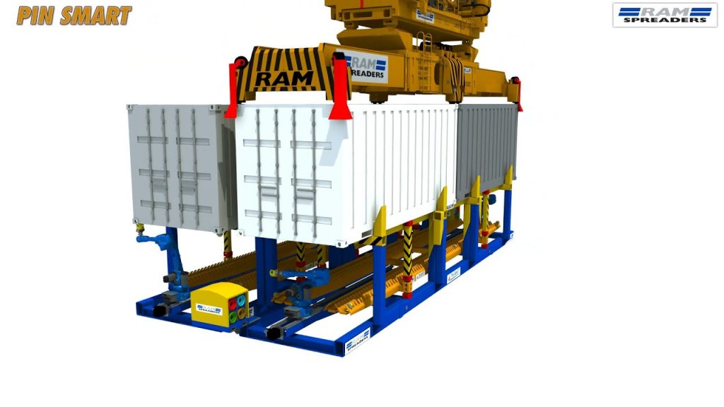 “Revolutionary Twistlock Handling Machine: Streamlined Automation for Efficient Cargo Operations”