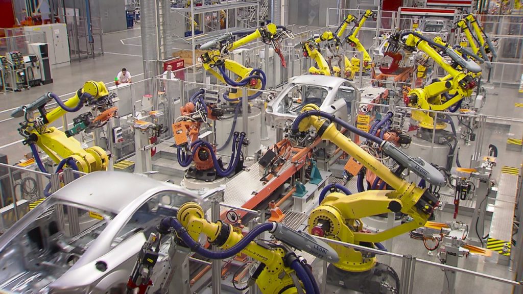 “Revolutionizing Automotive Production: Unleashing the Power of Advanced Industrial Robots”