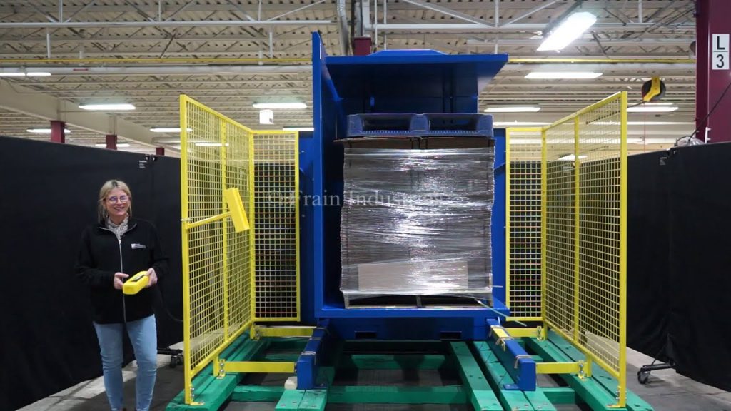 Hydraulic Pallet Inverter Demo