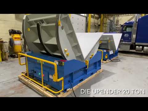 20 Ton Die Upender: Efficient Coil Flipper Machine
