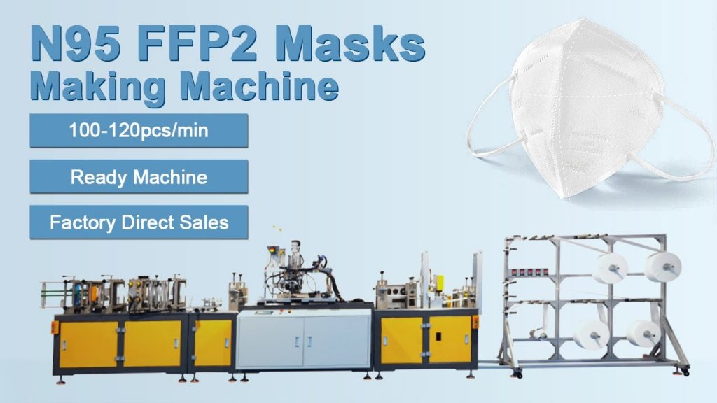 “Advanced Face Mask Machine with On-line Packing System for Enhanced Protection – Available for Sale!”