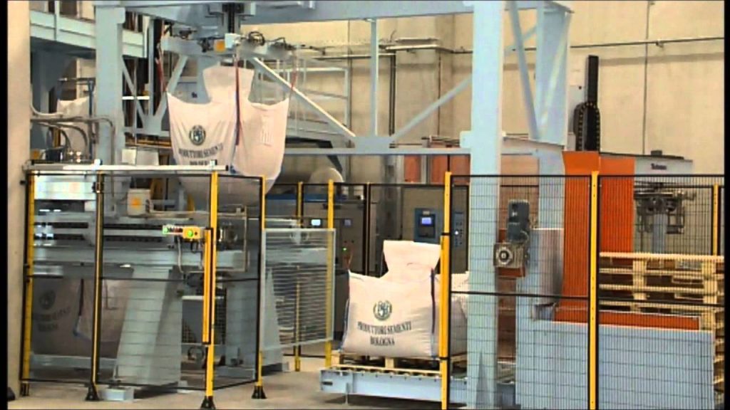 Automated Bulk Bag Filling and Closing System