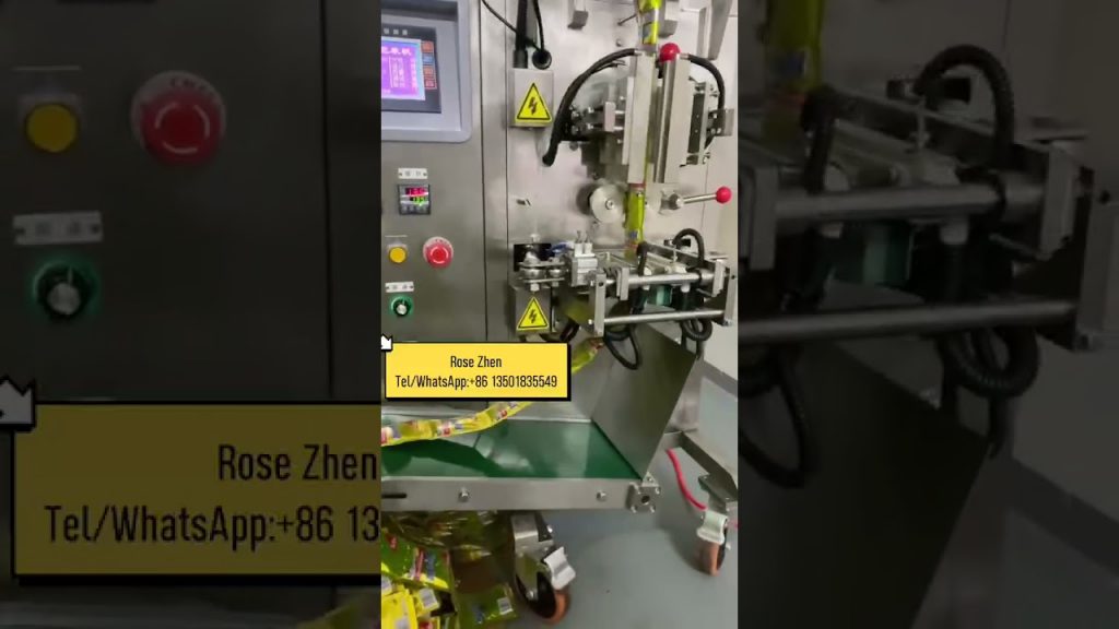 Automated Green Tea Bag Packaging System with Weighting Machine