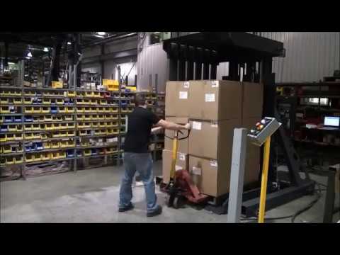 Automatic Pallet Inverter for Efficient Handling