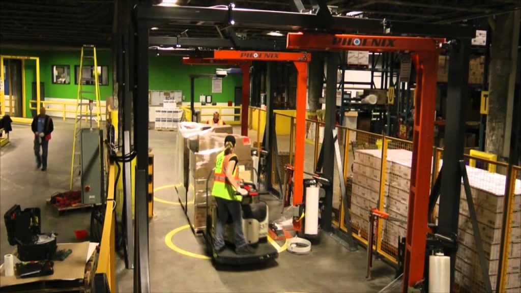 Automatic Rotary Arm Wrapping – Time Lapse