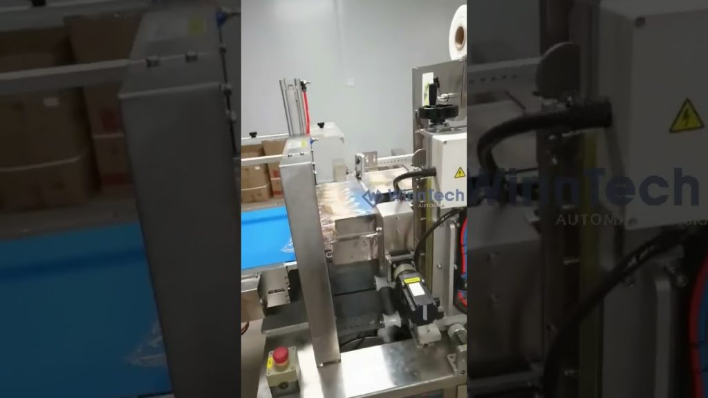 Bagging Machine Connected to Flow Packing Machine Bagging Machine Connected to Flow Packing Machine