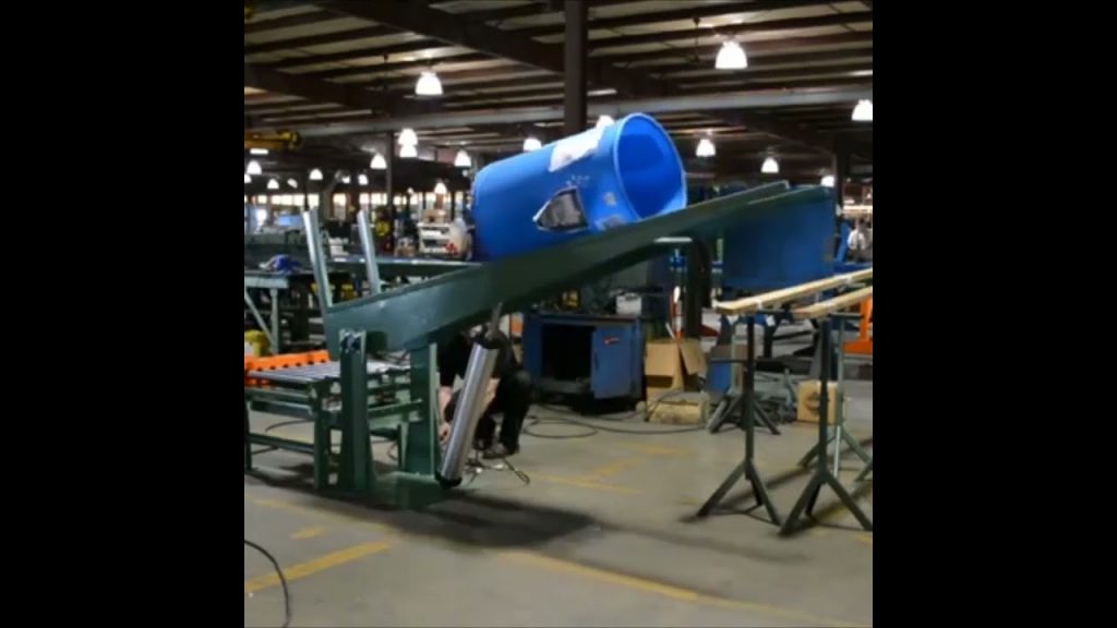 Barrel Upender: A 90-Degree Solution