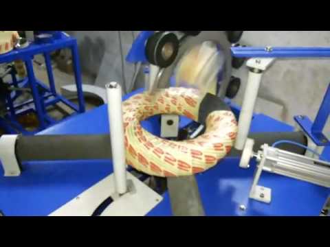 Coil Stretch Wrapping Machine for M.S Binding Wire