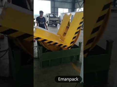 Coil Tipper with V Saddle and C Hook Loading Cutout: A Steel Coil Handling Solution