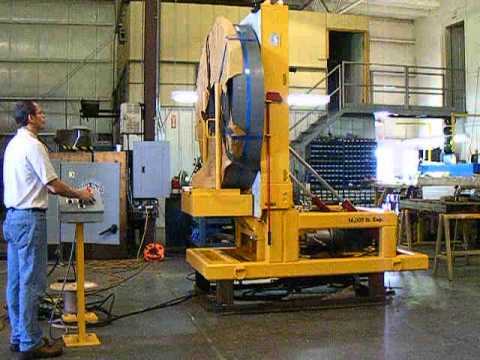 Coil Upender 2579: 14,000 lb Load Capacity Cycle Test for Upender/Cart