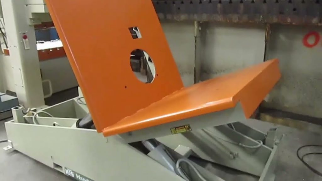 “Coil Upender Machine – 10,000 LB Handling Capacity”