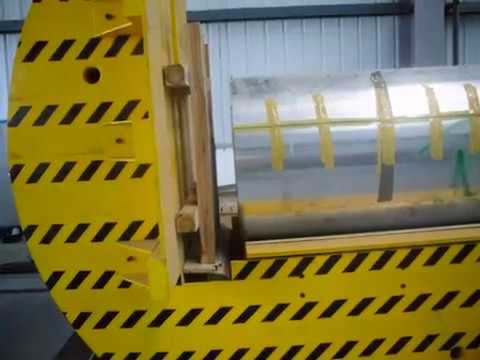 Coil Upender for Aluminum Coils