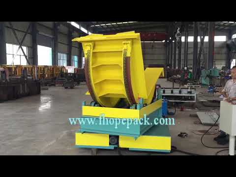 Coil Upender with Rotating Turntable and Tilting Mechanism