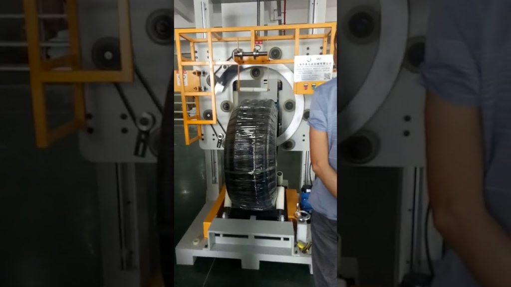 Coil Wrapping Machine for Large Hose