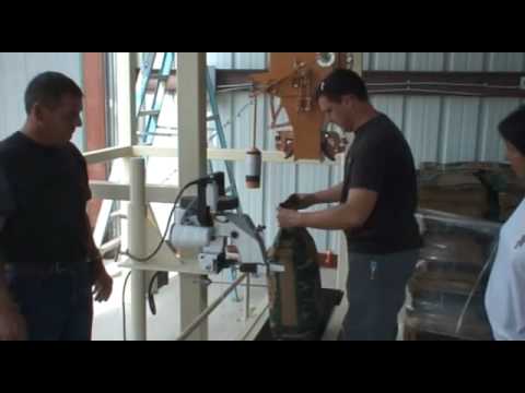 Corn Bagging and Sewing System