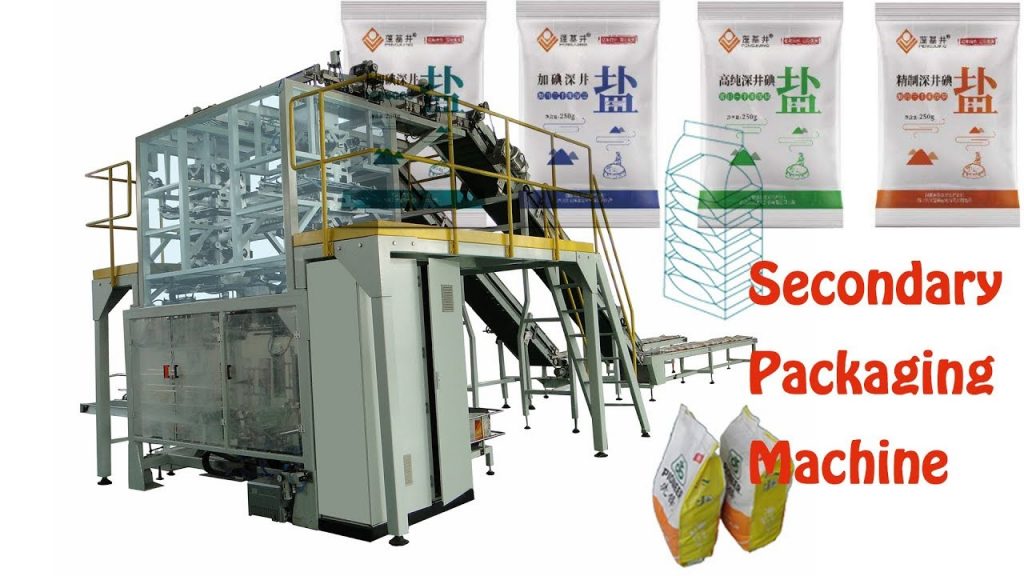 “Efficient Salt Pouch & Secondary Packing Line for Budget-Friendly Automation”