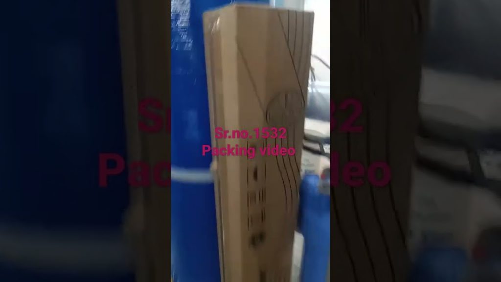 “Enhanced Efficiency: Serial Number 1532 – Cutting-Edge Industrial RO Plant Packing Video”