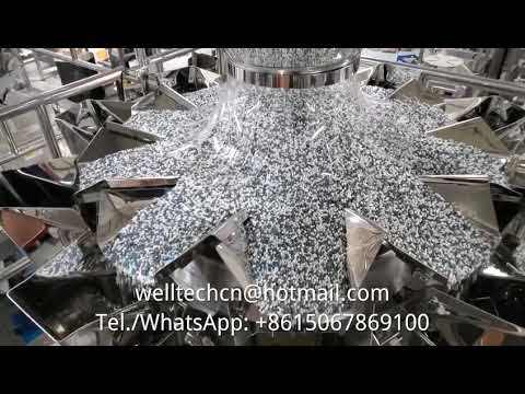 Grain Food Pouch Packing Machine with Film Roll Feeding and Automatic Bag Forming